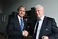 Sergey Fursenko and Roberto Mancini