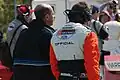 Roberto Moreno, driver of the unveiling laps