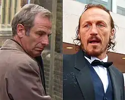 Robson Green (left, pictured in 2015) and Jerome Flynn (right, pictured in 2013)