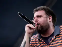 Rob Sonic performing in 2012