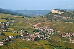 A general view of Vergisson