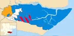 2003 results map