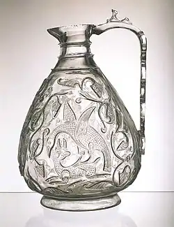 Rock crystal ewer, 7904-1862 Victoria and Albert Museum