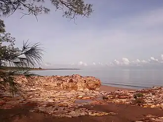 Rocks at Imaluk Beach