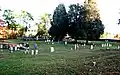 Church cemetery