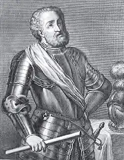 El Cid depiction on the book Portraits of illustrious Spaniards (1791)