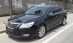 Pre facelift Roewe 950 front view