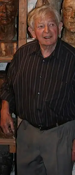 Rolf Brem with several portraits