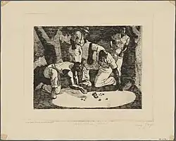 Roll Them Bones, by Irving Guyer for the Works Progress Administration