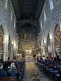 The nave, looking towards the apse