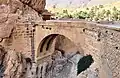 Above the Roman bridge in Kantara Gorge