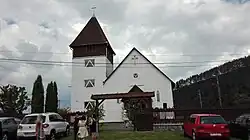 Catholic church in Gălăuțaș village