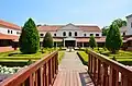 Reconstructed Roman villa in Borg