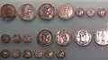 Roman coins at the Roman Museum