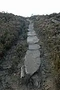 Roman road on Harden Moor in Keighley, West Yorkshire