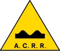 Uneven road