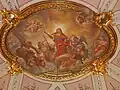 Painted Ceiling Chiesa di San Giuliano dei Fiamminghi Rome, The Apotheosis of St Julian 1717
