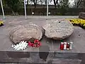 The monument dedicated to the leaders of the Polish National Government in the January Uprising.