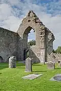 West gable