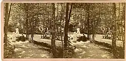 Rose Hill Cemetery, visitors' spring, circa 1877