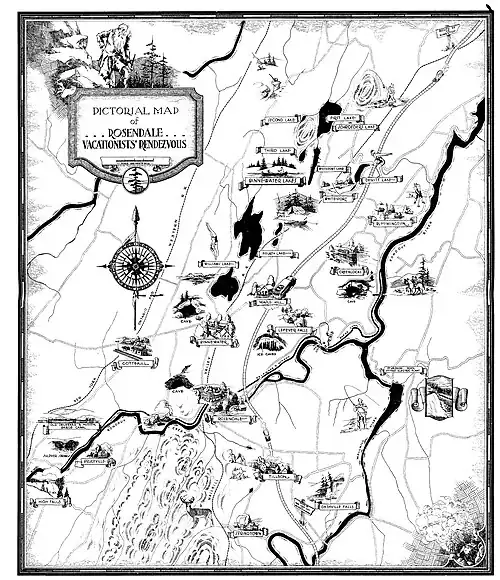 Rosendale in 1938