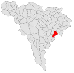 Location in Alba County