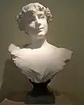 A head by Denys Puech, 1900