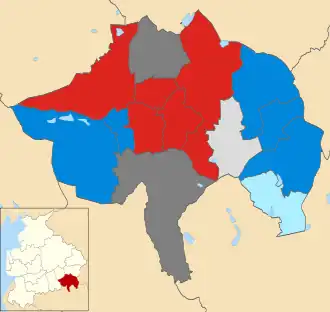2019 results map