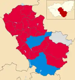 2007 results map