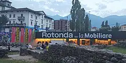 Entrance tunnel to Rotonda