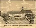 View on the monastery (1854)