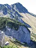 The Rotwand seen from the Auerspitz