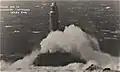 The lighthouse on a windy day in 1938.