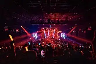 Cheering crowd at the ROUND Festival in Kuala Lumpur (2025)