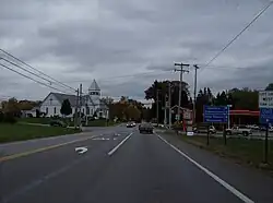 Along Pennsylvania Route 68 in western Meridian