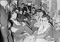 Royal Air Force Ferry Command, 1941-1943. Service and civilian ferry pilots being conveyed to Canada on board a Consolidated Liberator of the North Atlantic Return Ferry Service, flying from Prestwick, Ayrshire. Date between 1939 and 1945.