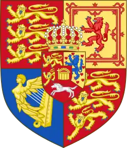 Royal arms of the United Kingdom of Great Britain and Ireland, 1816–1837