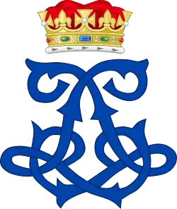 Royal monogram