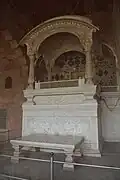 The throne of Shah Jahan (today with anti-bird netting)
