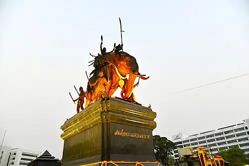 King Naresuan Monument at Royal Thai Armed Forces Headquarters