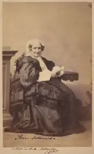 Rozalia Sobańska née Łubieńska photographed in 1860