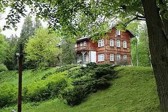 Head office of the Roztocze National Park Management