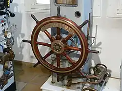 Clemenceau's ship's wheel