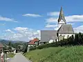 Ruden, church