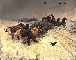 Sleigh ride, 1892