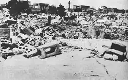 Ruins of Lydda after the Israel Defense Forces conquered it in July 1948.