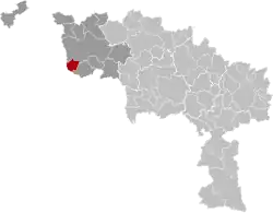 The municipality in the province of Hainaut