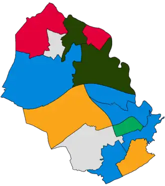 2023 results map