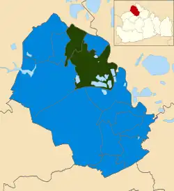 2011 results map