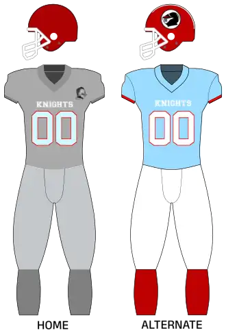 Rushmoor Knights uniforms